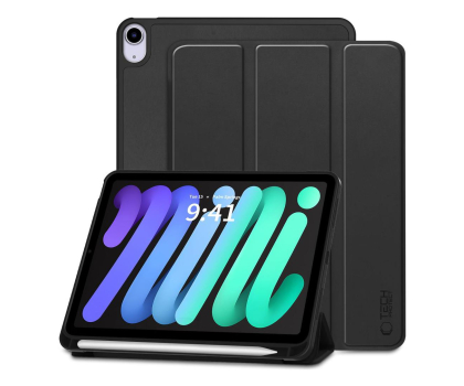 Etui do tableta TECH-PROTECT SmartCase Pen do iPad Mini 7gen black 5906302372454